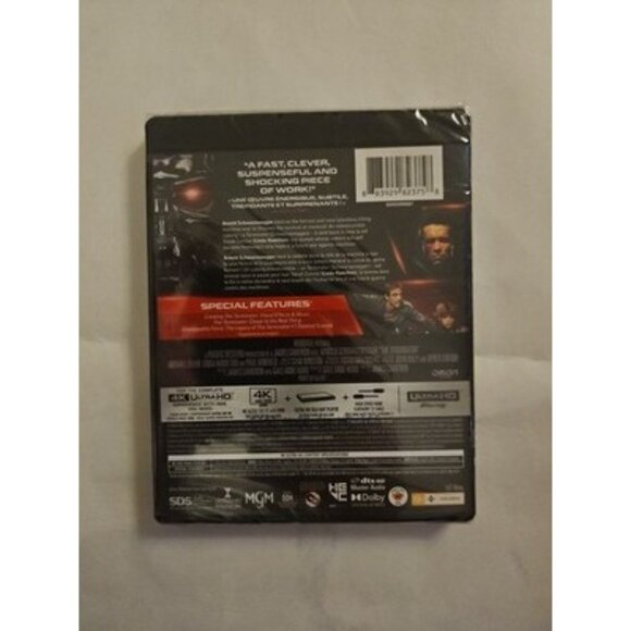 The Terminator 4K UHD Blu-ray (Brand New Sealed) - Picture 2 of 2